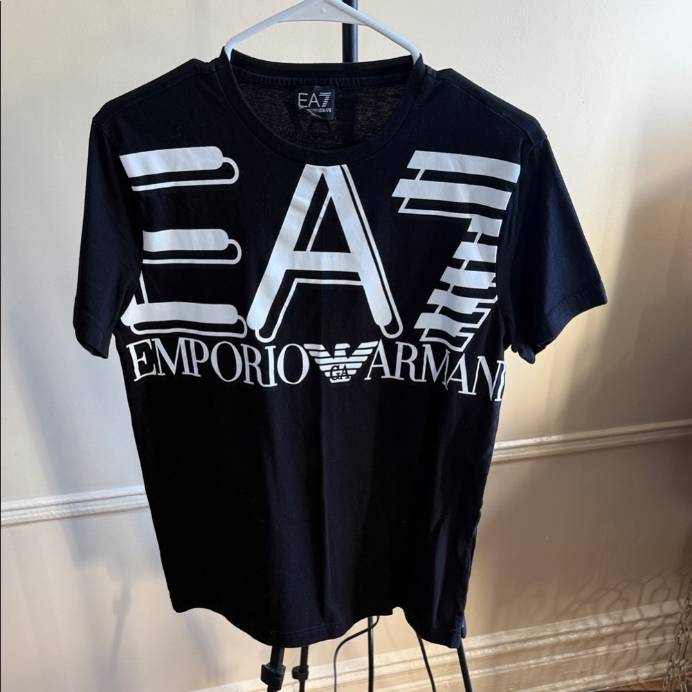 Emporio Armani EA7 Black and White Tee